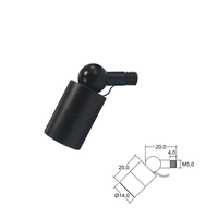 Mini projecteur LED 1W pour vitrine de bijoux 25 ° /45 °   Spot lumineux pour vitrine de musée à faisceau étroit
