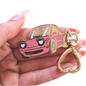 Porte-clés en métal personnalisé en forme de <span class=keywords><strong>voiture</strong></span> 3D en alliage de zinc avec logo gravé, cadeau promotionnel pour concessionnaires automobiles, souvenir personnalisé - Product Image 1