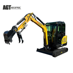 Excavatrice à cabine AGT de 3 tonnes avec moteur diesel, <span class=keywords><strong>mini</strong></span>-excavatrice AGT avec pince hydraulique - Product Image 4