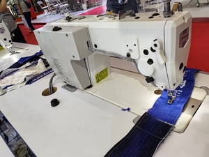 Máquina de Coser Industrial Computarizada de Puntada Fija AS-ML5 con Motor de Paso Único Totalmente Automática - Product Image 4