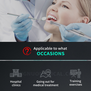 Tốc độ cao Nha Khoa tay khoan với 2/4 lỗ push button Air tuabin 5 LED nhập khẩu Vòng bi gốm - Product Image 6