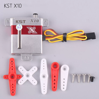 Servomoteur numérique sans noyau à engrenages en acier KST X10 V8.0 X10-MINI V8.0 X10-710 HV pour pièces d'avion RC F3F F3B F3J, planeur et avion à voilure fixe
