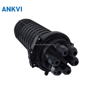 กล่องต่อสายไฟเบอร์ออปติก 96 คอร์ 3 เข้า 3 ออก รุ่น XRT-MS-003 แบบโดมแนวตั้ง กล่องเชื่อมสายใยแก้วนำแสง IP65 PP ปิดผนึกแบบกลไก - Product Image 5