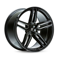 Heiß Geschmiedete Konkave 22 24 26 Zoll Hochglanz-Schwarz Maßgefertigte Leichtmetallfelgen für BMW M5 Audi RS7 Mercedes Benz AMG