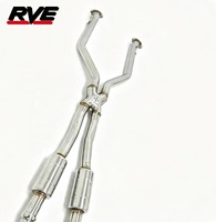 Système d'échappement Catback personnalisé en acier inoxydable ou en alliage de titane pour Lexus RCF GSF IS500 5.0L