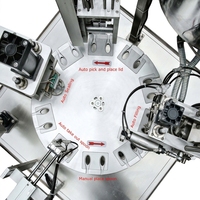 Machine de scellage automatique rotative haute productivité pour cuillères à miel, avec trémie chauffante et agitateur, pour canettes de boissons