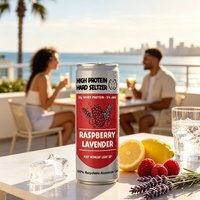 Seltzer Alto en Proteínas, Sabor Afrutado Dulce y Refrescante, Proteína de Suero 10%, 10% ABV, Bebida Alcohólica Espumosa para Después del Ejercicio, OEM/ODM