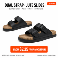 Sandalias de Verano para Hombre 2026, Diseño Personalizado OEM, Punta Redonda, Estilo Casual para Uso Diario, Playa y Aire Libre, Fabricadas en China