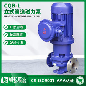 Pompe magnétique verticale en acier inoxydable CQB-L 5hp antidéflagrante avec puissance en chevaux-vapeur Pompe magnétique verticale - Product Image 4