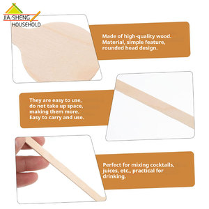 High Quality Jiasheng Disposable Wooden <strong>Coffee</strong> <strong>Stirrers</strong> Eco-Friendly Biodegradable Food-Grade Portable Modern Design - Product Image 4