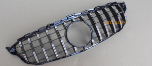 Grille de <span class=keywords><strong>calandre</strong></span> W205 GT <span class=keywords><strong>Panamericana</strong></span> pour Mercedes Benz <span class=keywords><strong>Classe</strong></span> C W205 Bodykit 2015 2018 - Product Image 6