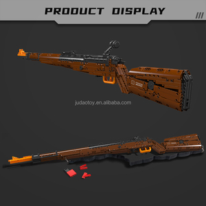Mould King 14002 <span class=keywords><strong>Mauser</strong></span> 98K Rifle de Francotirador, Bloques de Construcción, Modelo de Arma, Ladrillos de Ensamblaje, <span class=keywords><strong>Pistola</strong></span> de Juguete, Kit de Bloques, Juguete para Niños - Product Image 3