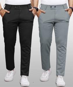 Pantalones Cargo Casuales para Hombre, Cintura Elástica, Secado Rápido, Ecológicos, Ligeros, Transpirables, Cómodos, Corte Holgado, para Deporte y Uso Diario - Product Image 1