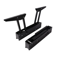 Charnière pliante en métal multifonction moderne pour soulever le mécanisme de table basse salon hôtel raccords de meubles en acier pour l'extérieur