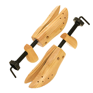 Extenseur métallique à 2 voies pour étirer la largeur et la longueur des chaussures en bois de pin - Product Image 3