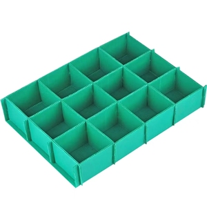 Tái sử dụng Polypropylene nhựa <span class=keywords><strong>PP</strong></span> rỗng tấm sóng cho kính bia chai Divider lớp <span class=keywords><strong>Pads</strong></span> separator - Product Image 4