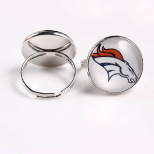 Tampa Bay Buccaneers Equipo deportivo Anillo de joyería Cowboys Pirates Steelers Chiefs y otros 32 logo Pulseras de piedras preciosas de tiempo - Product Image 6