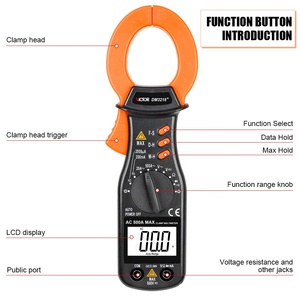 VICTOR DM3218+ True RMS Digital <b>Clamp</b> Meter, AC/DC Current Multimeter, Amp Voltage Hz Capacitance Ohm Car Tester - Product Image 6