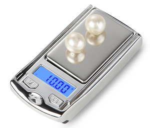 सही पैमाने पर स्टेनलेस स्टील वजन 100g 0.01g हल्के वजन वाली छोटी जेब डिजिटल कार कुंजी मिनी जेब स्केल - Product Image 2