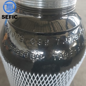 <span class=keywords><strong>Bouteille</strong></span> vide de dioxyde de carbone de <span class=keywords><strong>CO2</strong></span> de <span class=keywords><strong>bouteille</strong></span> de gaz en acier sans couture de 10l 150bar portatif rechargeable <span class=keywords><strong>pour</strong></span> le soudage - Product Image 6