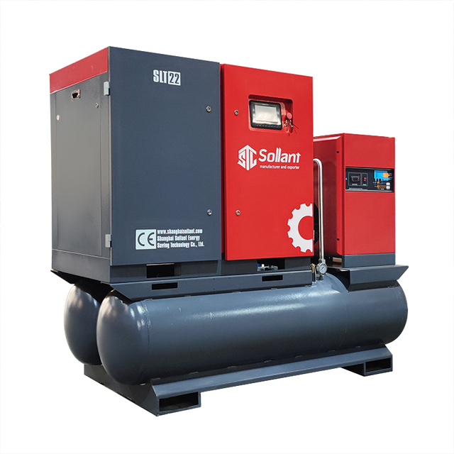 air Compressor Screw Type  Compressor with Dryer Rotary Screw air Compressor with air Dryer
