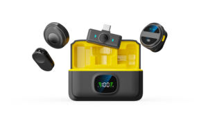 Nouveau microphone de conférence sans fil omnidirectionnel SX21 2,4 G en métal, type C, mini design magnétique, réduction de bruit, RGB - Product Image 3