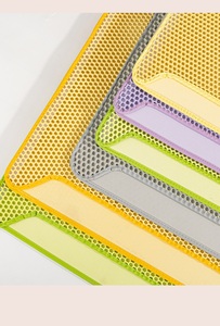 Wasserdichte und rutsch feste Katzenstreu matte Doppelschicht-Boden matte für Haustiere Abnehmbare und wasch bare Sand kontroll matte für Katzen - Product Image 3