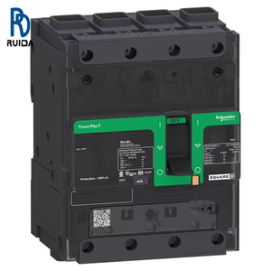 Disjoncteur Bdf46020 24a4p, 525 V AC, capacité de coupure de 25 kA, montage sur rail DIN, bornes à vis, Powerpact - Product Image 1