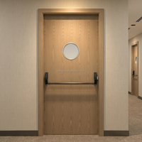 Porte intérieure en MDF insonorisée et ignifugée au design moderne de luxe STC 45 Acoustique pour hôtels, appartements, bureaux, écoles, hôpitaux, villas