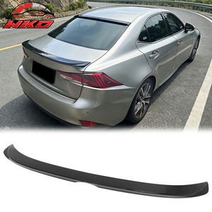 เหมาะสำหรับ Lexus IS250 ปี 2014-2020 สปอยเลอร์หลังทรง OE สีดำเงา - Product Image 1