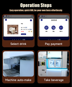 Distributeur automatique de <span class=keywords><strong>boba</strong></span> en gros, machine à thé aux bulles entièrement automatique, bras robotique cobot, robot à thé, meilleure vente - Product Image 2