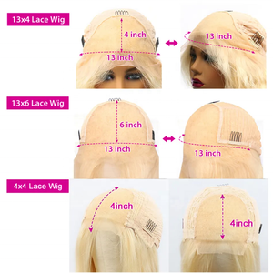 1B Roots 613 Ombre Blond Couleur Brésilienne Vierge Cheveux Humains <span class=keywords><strong>Suisse</strong></span> HD Dentelle Frontale Perruques Vague de Corps pour les Femmes - Product Image 6