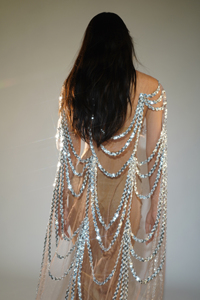 Abito da ballo per festa di compleanno con paillettes in Mesh Sexy abito da ballo abito da ballo Costume da scena per donne abito da sera per banchetti - Product Image 5