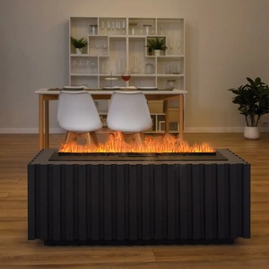 2025 Neues Modell Elektrischer Innen kamin Heißer Verkauf Rauchfreies Flammen dekor 3D-Wasserdampf-Dampf-AP-Steuerung unter dem Fernseher - Product Image 5