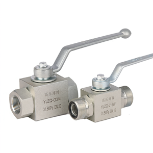 Válvula de Bola Hidráulica AITONG YJZQ HKB de Alta Presión, Acero Inoxidable, G1/4 G3/4 DN15 DN20 31.5MPa - Product Image 1