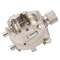 Pièces de montre sur mesure fraisage CNC base de mouvement de montre en acier inoxydable 304 poli brillant support de mouvement de montre de haute précision