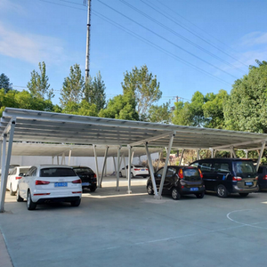 OEM proveedor de oro de aluminio solar carport sistema de montaje - Product Image 3