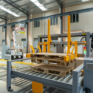 Hoàn toàn tự động Robot palletizing hệ thống Robot palletizer với máy bao bì - Product Image 3
