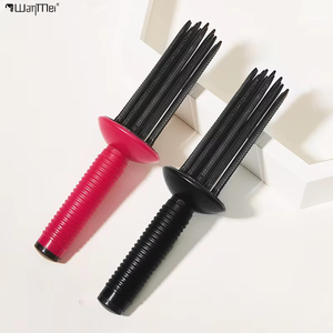 Peigne à boucler les <span class=keywords><strong>cheveux</strong></span> en feutre aéré Wanmei, résistant aux hautes températures, pour le coiffage et le bouclage des <span class=keywords><strong>cheveux</strong></span> - Product Image 1
