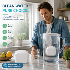 Cartucho de Repuesto para Filtro de Agua de Cocina, Cartucho Purificador de Carbón Activado para Sistema de Agua Potable - Product Image 1