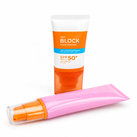 Kemasan Tube Pompa Kosong 30ml 50ml untuk Primer Foundation BB Cream Krim Tabir Surya