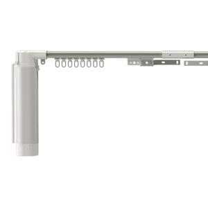 Alianti pieghevoli per binari pieghevoli tende elettriche motore Zigbee telecomando Smart Home motorizzato sistema di binari per tende - Product Image 6