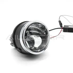 IP68 a prueba de agua 50W Bi LED láser antiniebla proyector lente DW30 5500K matriz de línea plana láser niebla proyector de luz para Toyota/Ford