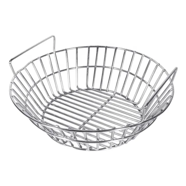 Grill Ash Baskets Lump Charcoal Fire Basket Passend für L-Big Green Egg Zubehör