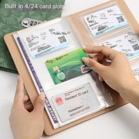 Carnet de notes en cuir A6 imprimé personnalisé Magnétique Journaux à feuilles mobiles Planificateur Journal quotidien Serrure à combinaison Cahier d'exercices Budget