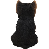 Figurines de chiots Yorkshire Terrier en résine peintes à la main, décorations de table personnalisées pour la maison, vente en gros