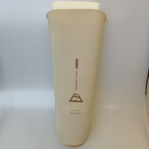 Manchon en silicone simple pour prothèse, avec revêtement en gel antibactérien, non verrouillable, pour la rééducation des amputés et l'hygiène orthopédique - Product Image 1
