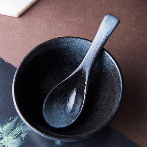 <span class=keywords><strong>Cuchara</strong></span> de cerámica Retro de estilo japonés, cucharas <span class=keywords><strong>para</strong></span> servir arroz, <span class=keywords><strong>ramen</strong></span>, fideos, <span class=keywords><strong>cuchara</strong></span> <span class=keywords><strong>para</strong></span> sopa <span class=keywords><strong>para</strong></span> restaurante - Product Image 4