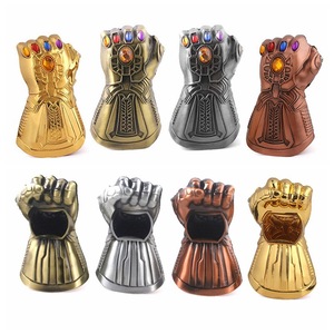 Llavero de Aleación de Zinc con Forma de Guantelete del Infinito de <span class=keywords><strong>Thanos</strong></span> de <span class=keywords><strong>Avengers</strong></span> 4, Colgante Metálico con Forma de Puño de Hulk, Venta al por Mayor - Product Image 5