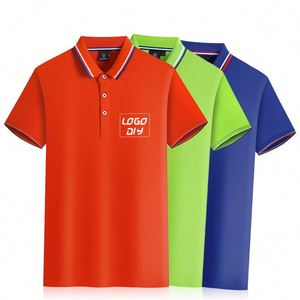 เสื้อโปโลผู้ชายสั่งทำขายส่ง OEM เสื้อยืดกอล์ฟแบบยูนิเซ็กซ์พร้อมโลโก้พิมพ์ลายตามสั่ง - Product Image 1